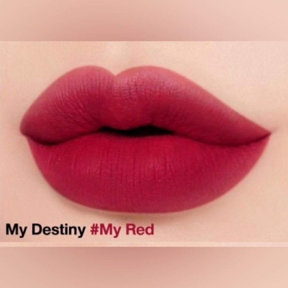 NEW lipstick, My Destiny My Lip - red. MATT long lasting lipstick.